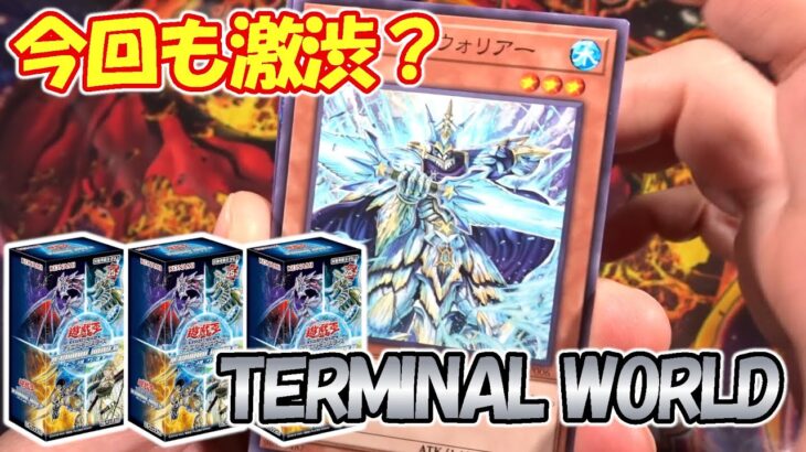 【遊戯王】今回も激渋？TERMINAL WORLD(ターミナル・ワールド)を開封です！（YU-GI-OH! OCG）