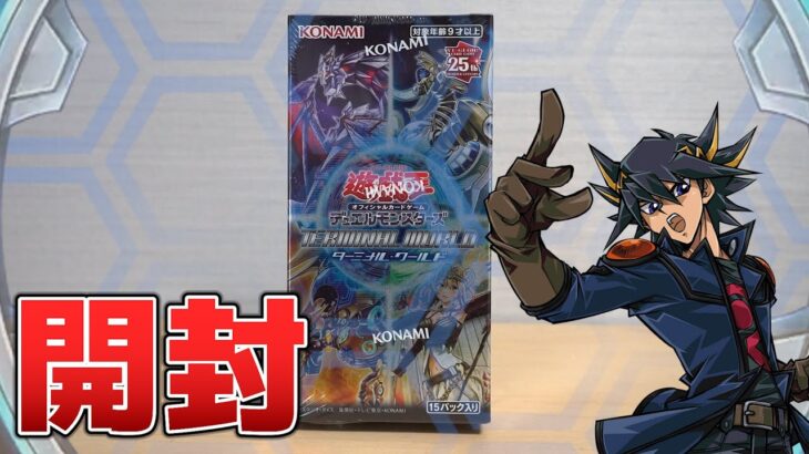 【遊戯王】端末世界へ！「ターミナル・ワールド」を開封！ Yugioh TERMINAL WORLD Box Opening