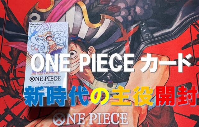 【ONE PIECE】ONE PIECE カードゲーム　新時代の主役　開封【開封】