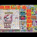 【ポケモンカード】デッキ作成のために今さら高くなった151を開封した結果【BOX開封】