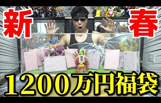 【遊戯王】限定１個販売の新春１２００万円福袋買ってみた！！！！！【福袋2024】