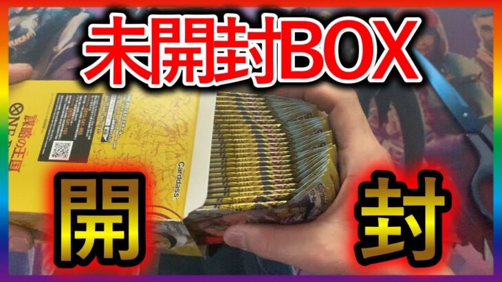 ワンピースカード未開封BOX　開封いくよ！　【カード開封】#ワンピース #カード #開封 #謀略の王国