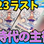 【ONE PIECEカードゲーム】2023年新時代の主役ラストBOX開封!!_1周年記念描き下ろしルフィを狙って‼︎