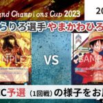 【大会アーカイブ】青黒サカズキ vs 赤ルフィ【ワンピースカードゲーム/ONE PIECE CARD GAME】