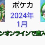 【ポケモンカード】2024年1月ポケカ関連グッズ紹介！！【開封動画】