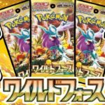 【ポケカ】最新弾！『ワイルドフォース』を2BOX開封！ライコウもどき！！