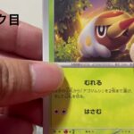 ポケモンカード パック開封