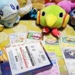 ポケモンカード開封、おまけデッキシールド古代、未来開封