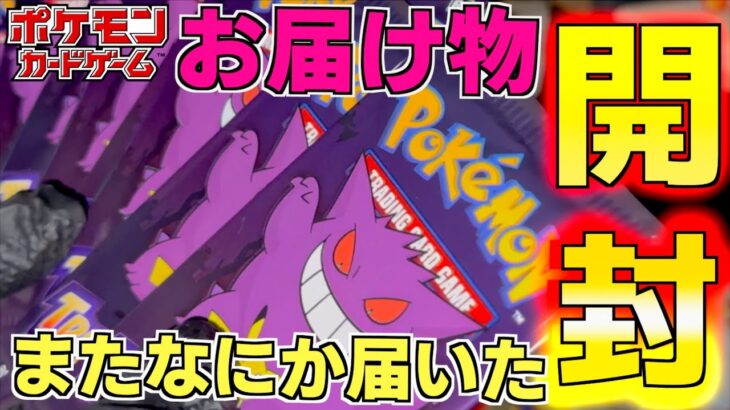 またなにか届いた お届け物を開封！！！！一部サムネでネタバレw【海外ポケカ】【ポケットモンスター カードゲーム】