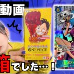 【ワンピカ】『500年後の未来』初開封したらとんでもない引きの良さを発揮しました