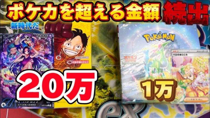 【ポケカ】サイバージャッジBOX開封とワンピカード新弾500年後の未来開封！　部活動68日目【開封動画】