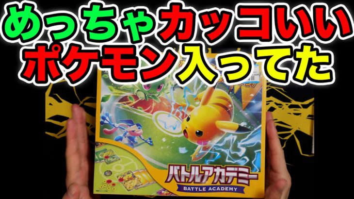 【ポケカ】新商品のセットに入ってるアレがカッコ良すぎる