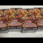 遊戯王　爆炎のデュエリスト編　1BOX750円！　４BOX開封