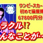 【ワンピカード】ワンピースカードオリパ！ゲリラと早朝限定オリパを67800円分開封！こんなミラクルある⁉️猫屋は初めて✨