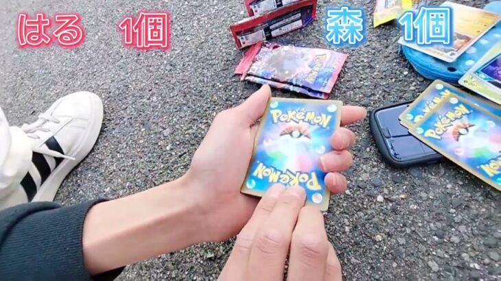 ポケモンカードを6パック開封勝負したら、頭おかしい引きをしたwww