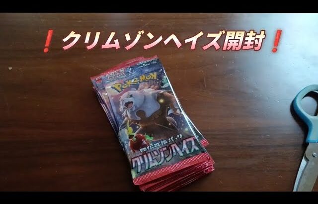 ポケモンカード開封動画