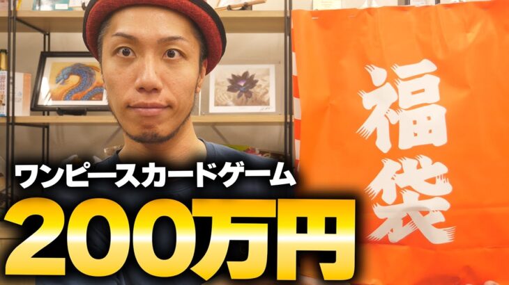 【超高額】200万円のワンピカード福袋を開封したらとんでもないカードが出ました…