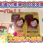 【ワンピースカード】５００年後の未来１BOX開封！！めちゃくちゃ面白い神引きをしました！！２０万円のハンコック来るか？？来るのか！！