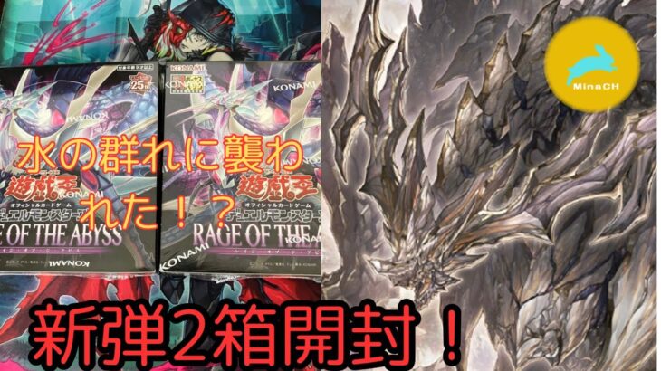 ［#遊戯王開封］環境激変！？RAGE OF THE ABYSS2箱開封！【開封動画】