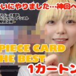 【ワンピースカード】THE BEST カートン開封しちゃったら神展開【開封動画】