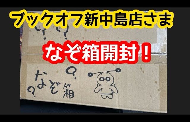 【ポケカ】ブックオフ中島店で購入した『なぞ箱』には何が入ってるか検証！！