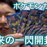 【ポケカ】ポケモンカード 拡張パック 未来の一閃 開封！！【ソード&シールド】