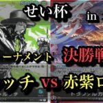 【ワンピースカード】せい杯決勝戦!!赤紫ローvs9ルッチ???バトル開始!!!