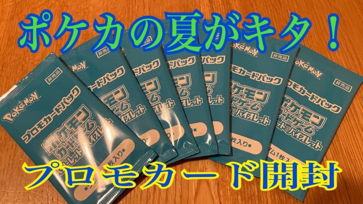 20話　ポケカの夏がキタ！プロモカード開封と盛り上がり期待して色々開封