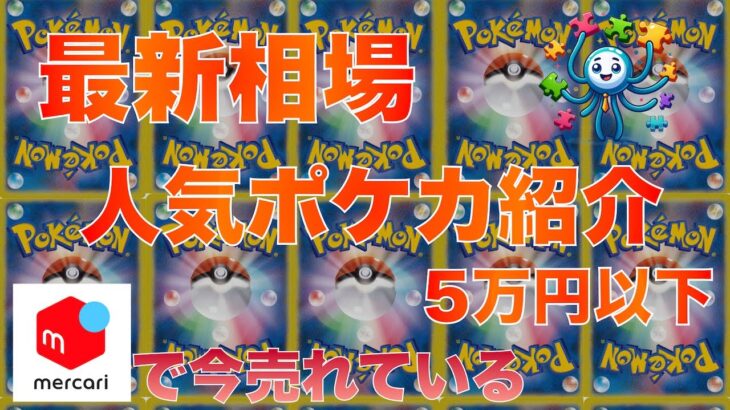 【ポケカ】今売れている5万円以下の注目ポケカ選　2024/8/21 21時 更新