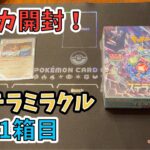 【ポケカ開封】環境をガラッと変える激アツパック！ステラミラクル１箱目開封していく〜！！Pokémon card