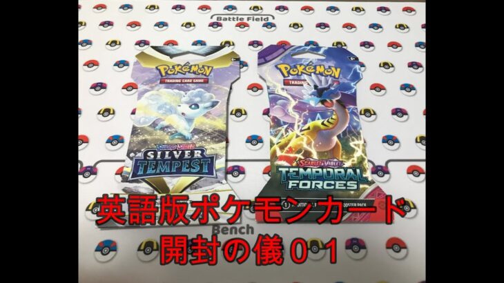 英語版　ポケモンカード　開封の儀　その１