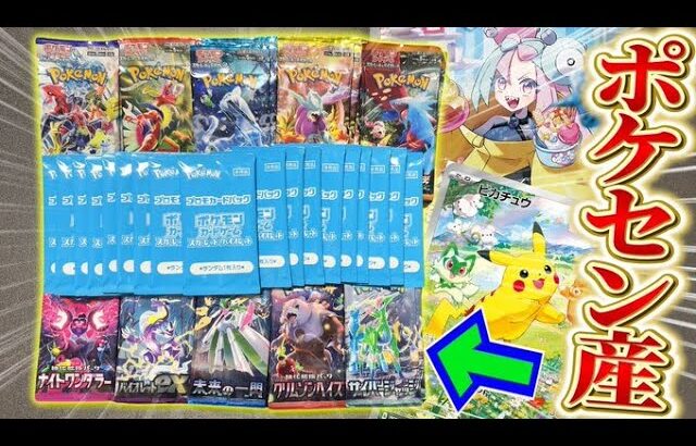 【ポケカ】激熱プロモパック大量開封でピカ様ぶち抜き＆バラパック開封で爆アドを狙う！！【開封動画】