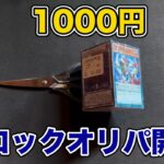 【遊戯王】1000円で買ったブロックオリパ開封❗️