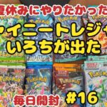 【ポケカ開封】ある分だけ毎日投稿♪16日目。