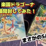 【ポケカ】楽園ドラゴーナ2箱開封してみた！まさかのSAR！？？