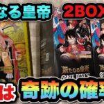 【ワンピースカード】この確率は何%！？新たなる皇帝の未開封2boxを開封！