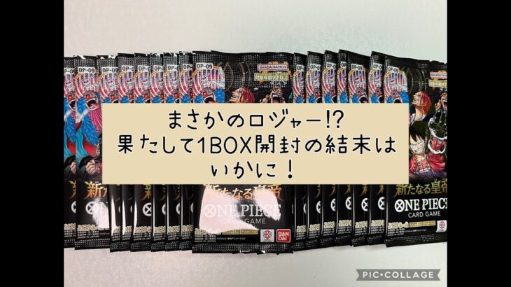 ワンピース カードゲーム 新たなる皇帝 １BOX開封