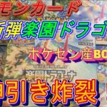 【ポケモンカード】ポケセン産の新弾”楽園ドラゴーナ”BOX開封したら神引き炸裂した！！