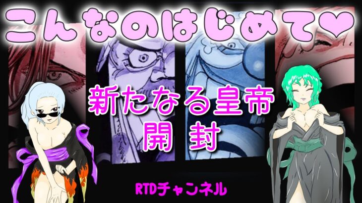 【ワンピースカード】新たなる皇帝のボックス開封でドヤ顔ダブルピース【RTDチャンネル】