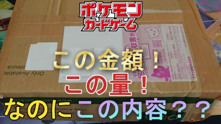 この金額でこの量でこの内容！？なポケモンカードの引退品を開封！