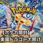 【ポケカ開封】楽園ドラゴーナ発売日開封