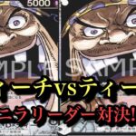 【ワンピースカード】ティーチミラーがあまりにもアナログな戦いだったwティーチvsティーチ