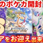 【ポケカ】楽園ドラゴーナで久しぶりのBOX開封ッ！ルチアの再来にクマたちは出会えたのか！【開封動画】