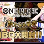 【ワンピースカード開封】ひとつなぎの大秘宝を追い求めて！ONE PIECE CARD～新たなる皇帝～開封してみた！【女性実況 / 個人Vtuber】