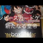 【初box開封動画】ワンピースカードゲーム 新たなる皇帝 box開封