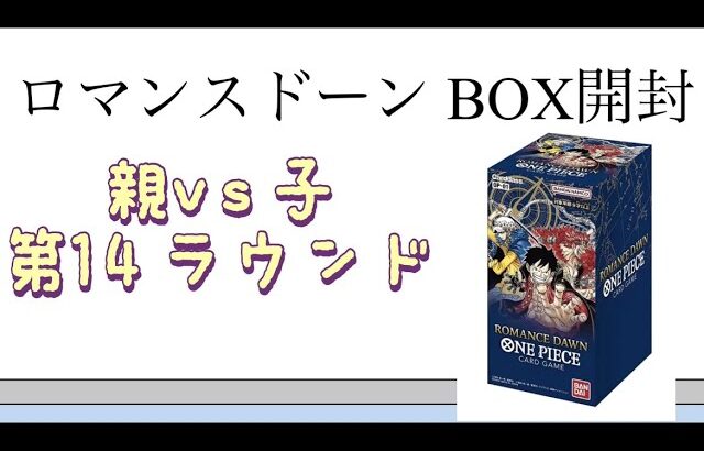 【ワンピ】第14ラウンド ロマンスドーン BOX開封！