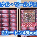 ターミナルワールド2を2カートン48box開封します