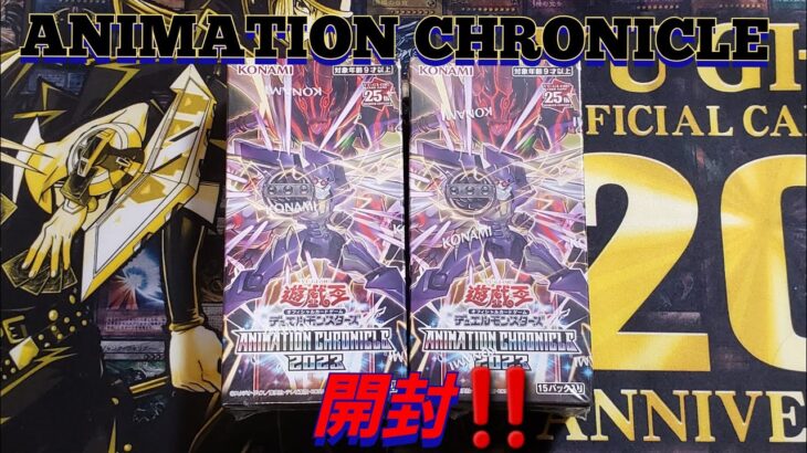 【遊☆戯☆王】遊戯王「ANIMATION CHRONICLE 2023」開封‼️