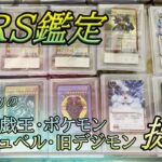 【鑑定品開封】ARS鑑定さんにお気に入りのトレカを提出してみました 遊戯王.ポケカ.旧デジモン.ガッシュベル 合計15枚