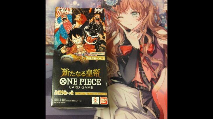 @OssanLoveLiver【ワンピカード】秋葉原のドラスタで売っていた新たなる皇帝のボックスを開封してみた！！！！(笑)。#ワンピースカード #開封動画 #チャンネル登録お願いします